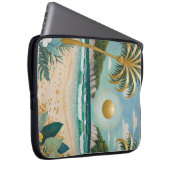 Golden Shores Laptop Sleeve (Voorkant Rechts)