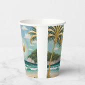 Golden Shores Papieren Bekers (Links)