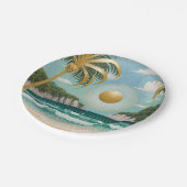 Golden Shores Papieren Bordje (Gekanteld)