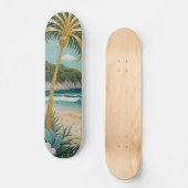 Golden Shores Persoonlijk Skateboard (Voorkant)