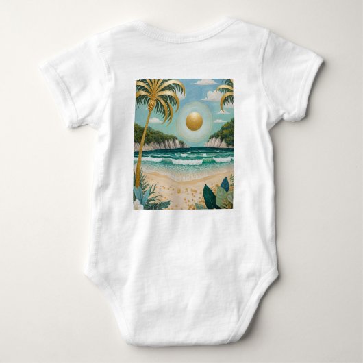 Golden Shores Romper (Achterkant)