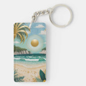 Golden Shores Sleutelhanger (achterkant)