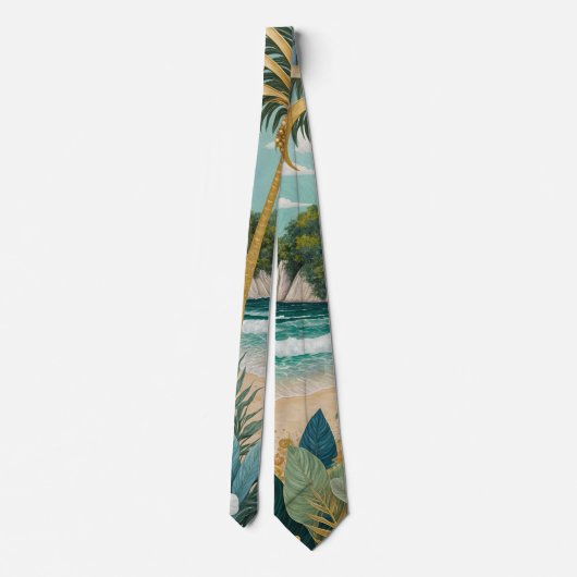 Golden Shores Stropdas (Achterkant)