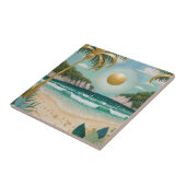 Golden Shores Tegeltje (Zijkant)