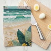 Golden Shores Theedoek (Quarter Fold)