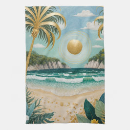 Golden Shores Theedoek