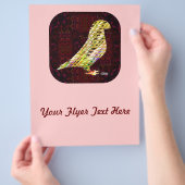 Golden Show Racer Pigeon Flyer (Hand)