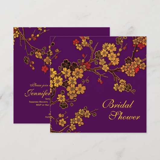 Golden Shower - Vrijgezellenfeest Kaart (Voorkant / Achterkant)