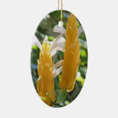 Golden Shrimp Plant Flowers Keramisch Ornament (Rechts)