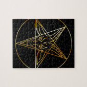 Golden sigil van Baphomet Legpuzzel (Horizontaal)