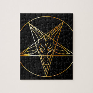 Golden sigil van Baphomet Legpuzzel
