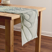 Golden Silver Fantasy abstract fractal Art Korte Tafelloper (Voorbeeld)