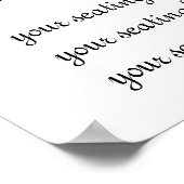 GOLDEN SITE SEINGESCHART POSTER (Hoek)