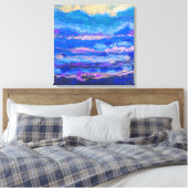 Golden Skies Canvas Afdruk (Insitu (Slaapkamer))