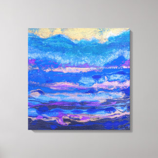 Golden Skies Canvas Afdruk