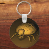 Golden Skull Bug Sleutelhanger (Voorkant)
