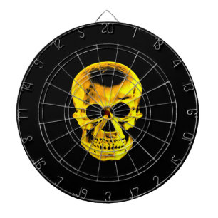Golden Skull Dartbord