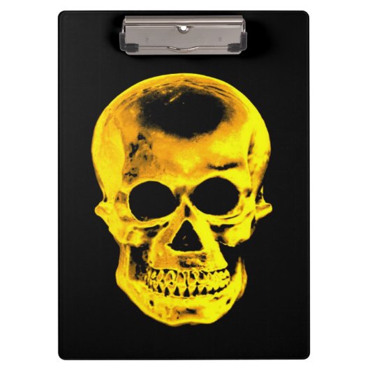 Golden Skull-klembord Klembord (Voorkant)