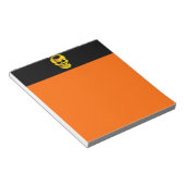 Golden Skull-laptop Notitieblok (Schuin)