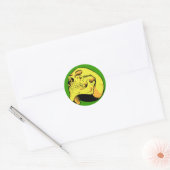 Golden Skull Sticker (Envelop)