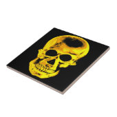 Golden Skull Tegeltje (Zijkant)