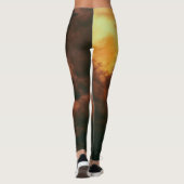 Golden sky active draag yoga leggings (Achterkant)