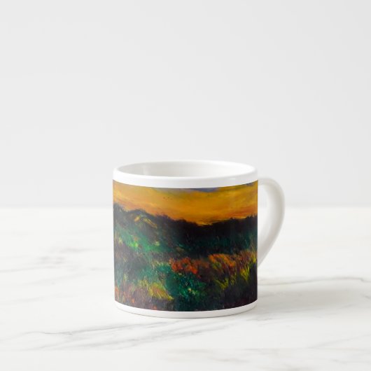 Golden Sky - Espresso Art Cup Espresso Kop (Voorkant rechts)
