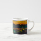 Golden Sky - Espresso Art Cup Kop (Rechts)