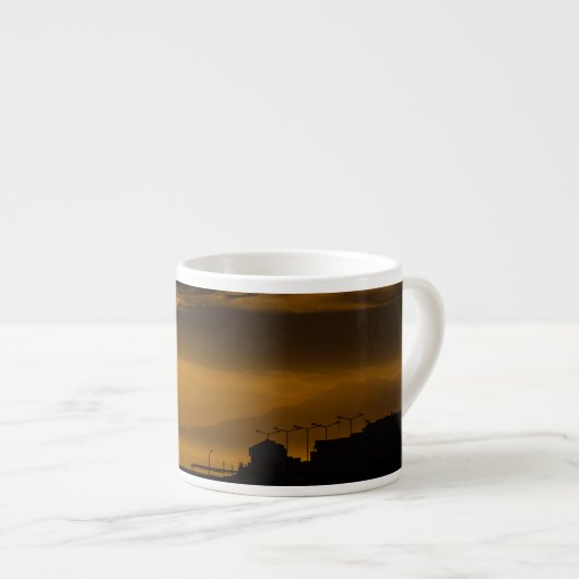 Golden Sky Espresso Kop (Voorkant rechts)