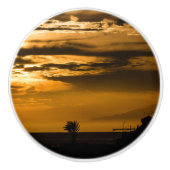 Golden Sky Keramische Knop (Voorkant)