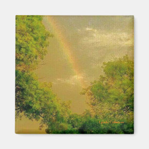 Golden Sky Rainbow Magneet