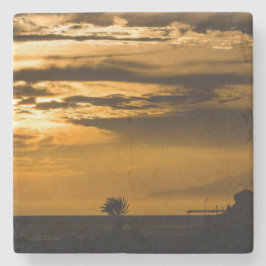 Golden Sky Stenen Onderzetter