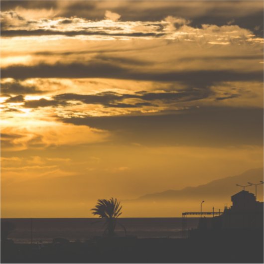 Golden Sky Sticker (Voorkant)