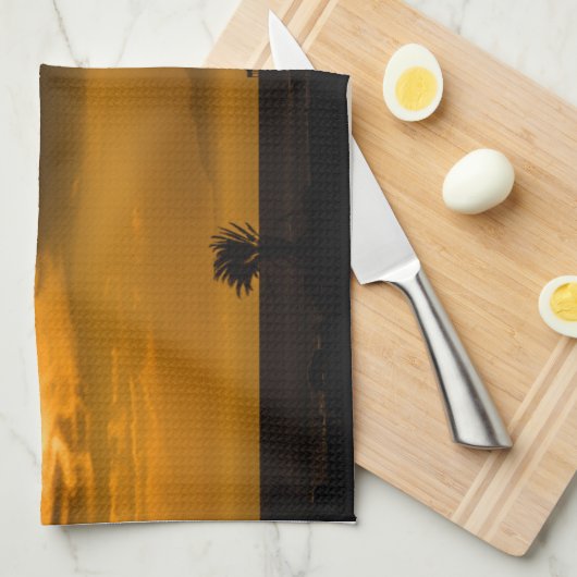 Golden Sky Theedoek (Quarter Fold)