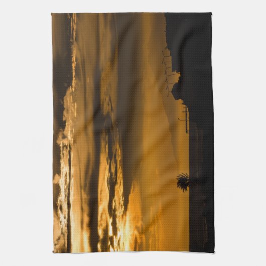 Golden Sky Theedoek (Verticaal)