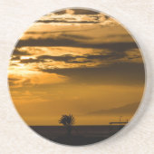 Golden Sky Zandsteen Onderzetter (Voorkant)