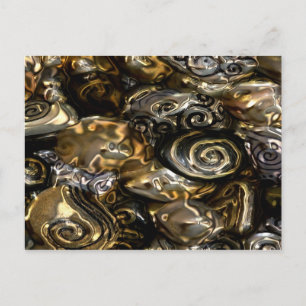 Golden slakken briefkaart