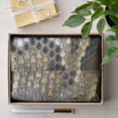 Golden slangen huidpatroon tissuepapier (Geschenk)