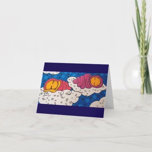 Golden Slumbers-Kaart Feestdagen Kaart (Voorkant)