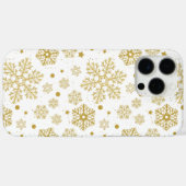 Golden sneeuwvlokken Case-Mate iPhone case (Achterkant (horizontaal))