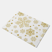 Golden sneeuwvlokken deurmat (Schuin)