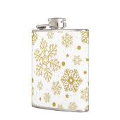 Golden sneeuwvlokken heupfles (Links)