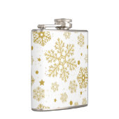 Golden sneeuwvlokken heupfles (Rechts)