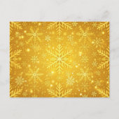 Golden Snow Briefkaart (Voorkant)