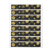 Golden Snow Flakes 2 (Vel)