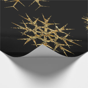 Golden Snow Treasures, 15 meter hoog Cadeaupapier