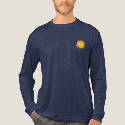 Golden Snow Tri-Blend Shirt (Voorkant volledig)