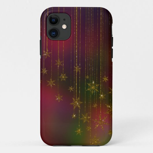Golden Snowflake Ornament Case-Mate iPhone Case (Achterkant)