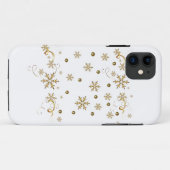 Golden Snowflakes design iPhone Case-Mate iPhone Case (Achterkant (horizontaal))