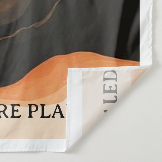 Golden Solitude Wandkleed (Detail)